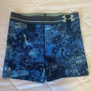 Small Under Armour Heat Gear Spandex Shorts